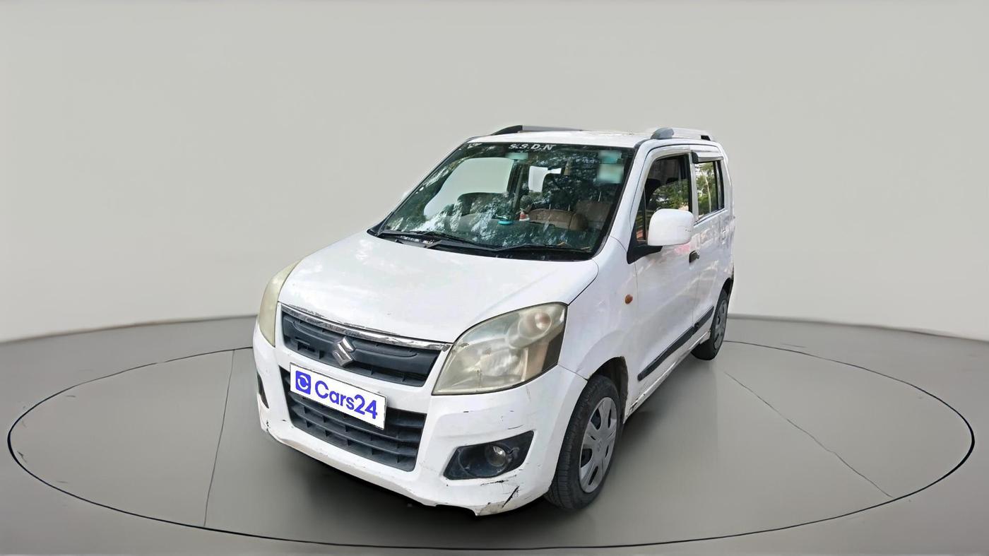 2014 Maruti Wagon R 1.0 VXI, Petrol, Manual, 80,643 km, exterior