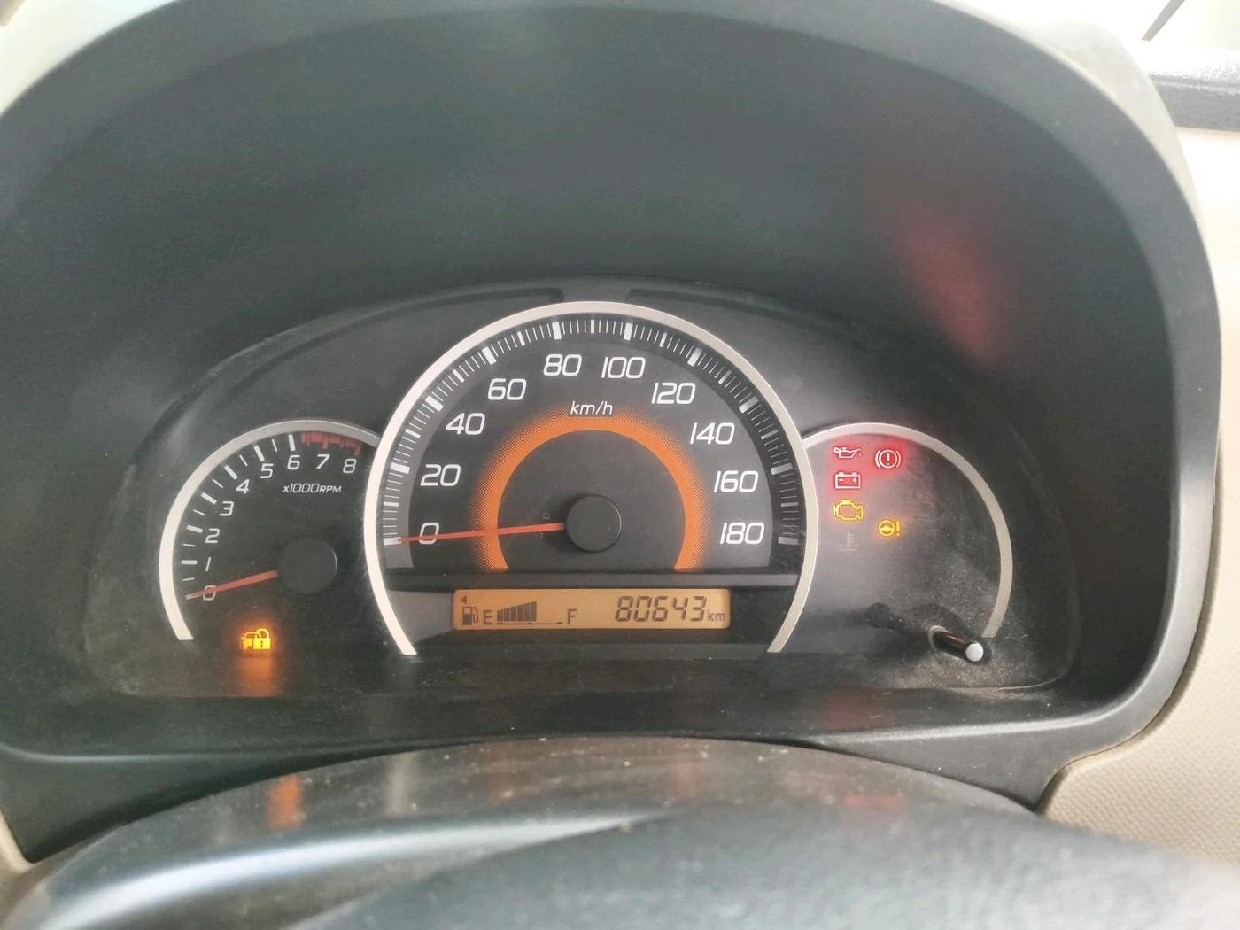 2014 Maruti Wagon R 1.0 VXI, Petrol, Manual, 80,643 km, interior