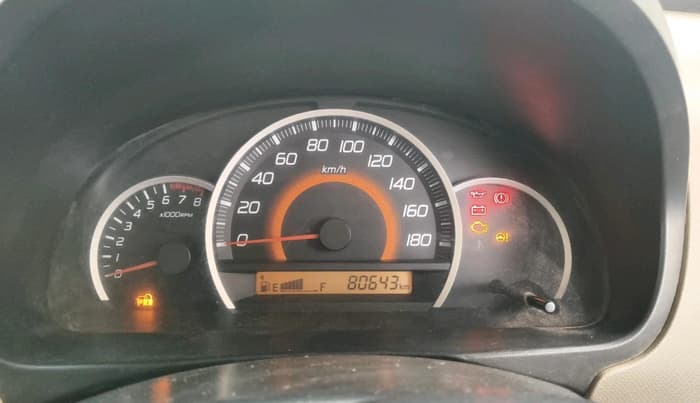 2014 Maruti Wagon R 1.0 VXI, Petrol, Manual, 80,643 km, interior