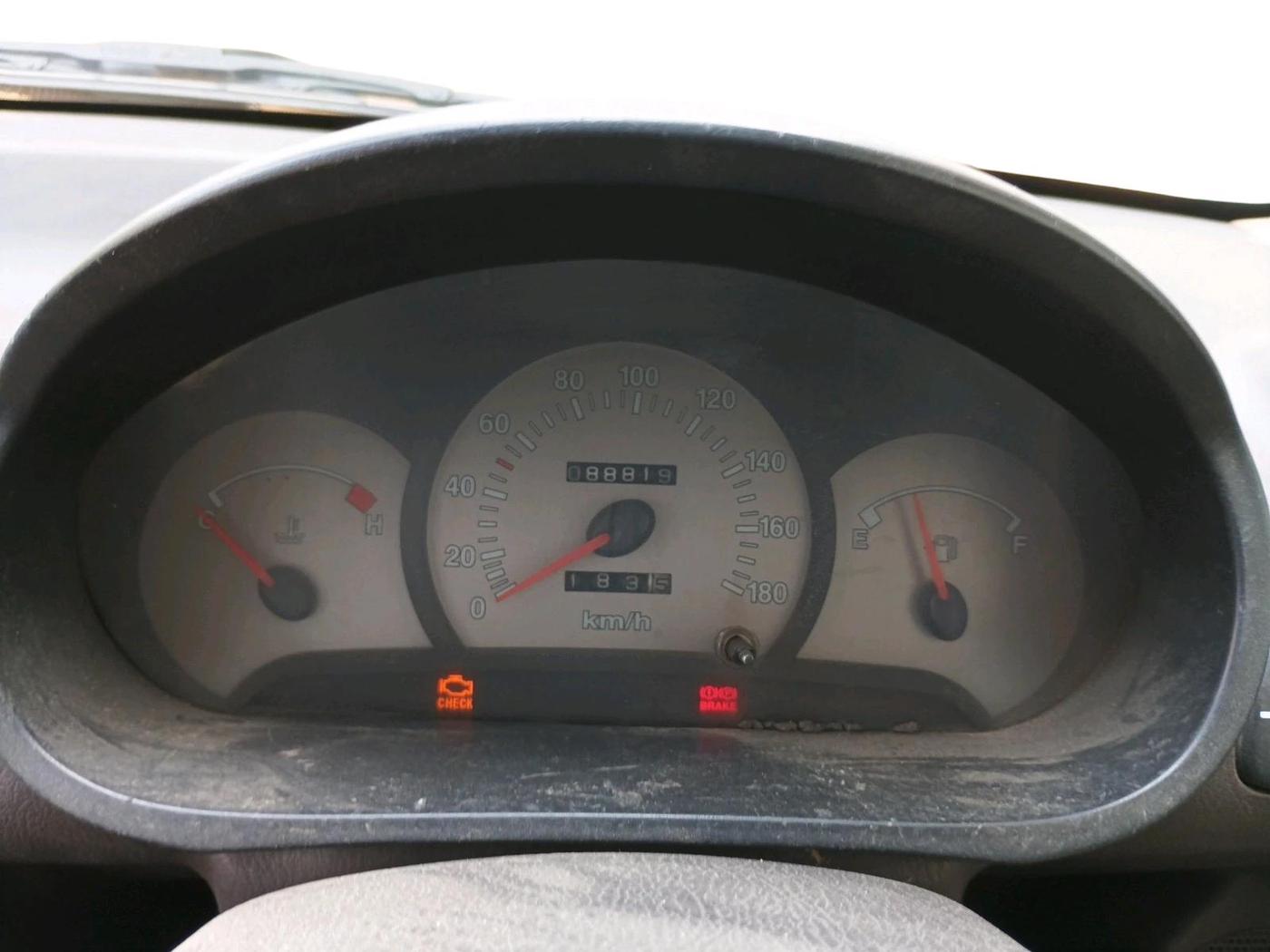 2013 Hyundai Santro Xing GL PLUS, Petrol, Manual, 88,819 km, interior