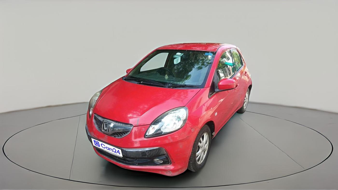 2012 Honda Brio V MT, Petrol, Manual, 92,596 km, exterior