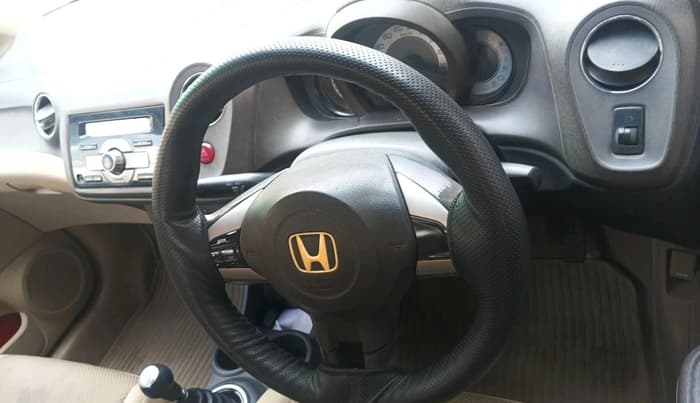 2012 Honda Brio V MT, Petrol, Manual, 92,596 km, interior