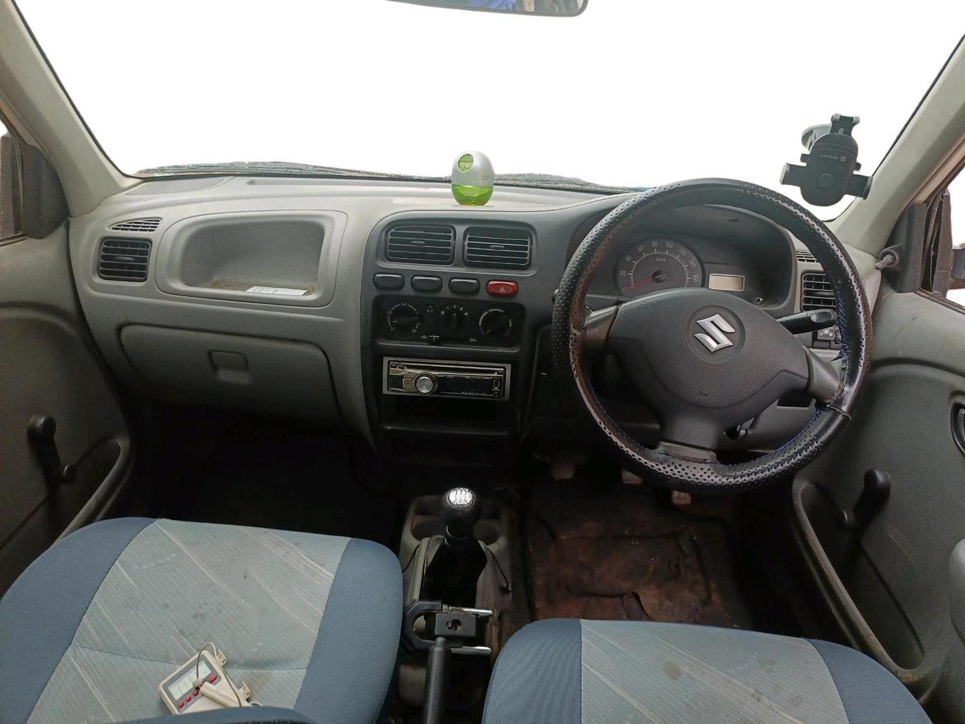 2011 Maruti Alto K10 LXI, CNG, Manual, 51,238 km, interior