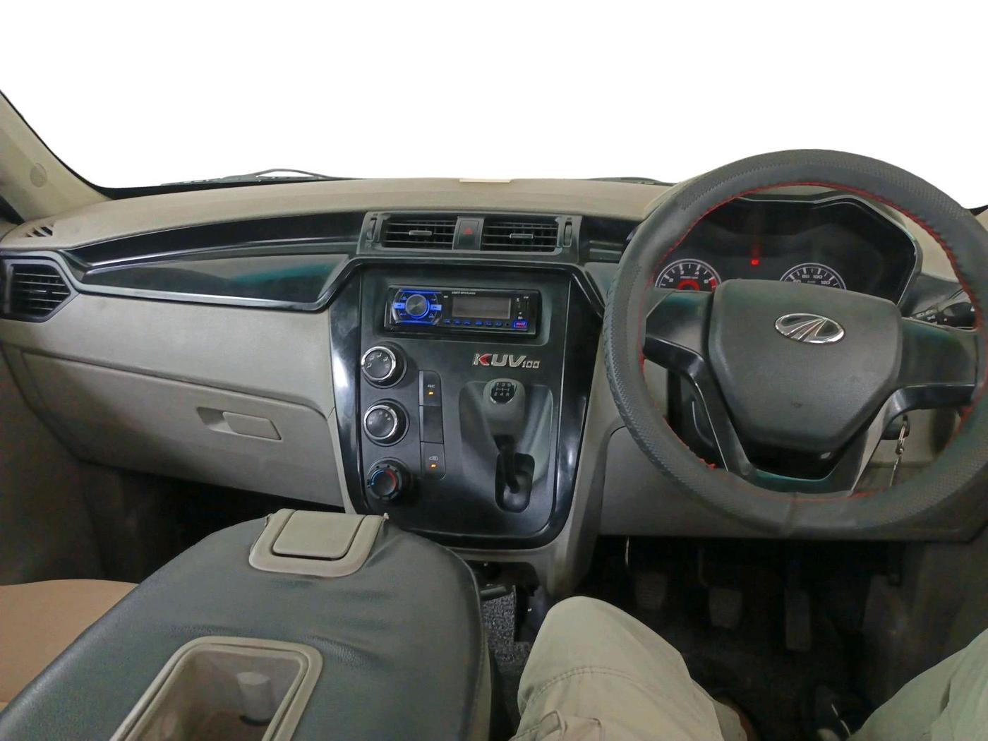 2017 Mahindra Kuv100 K4 D 6 STR, Diesel, Manual, 86,816 km, interior