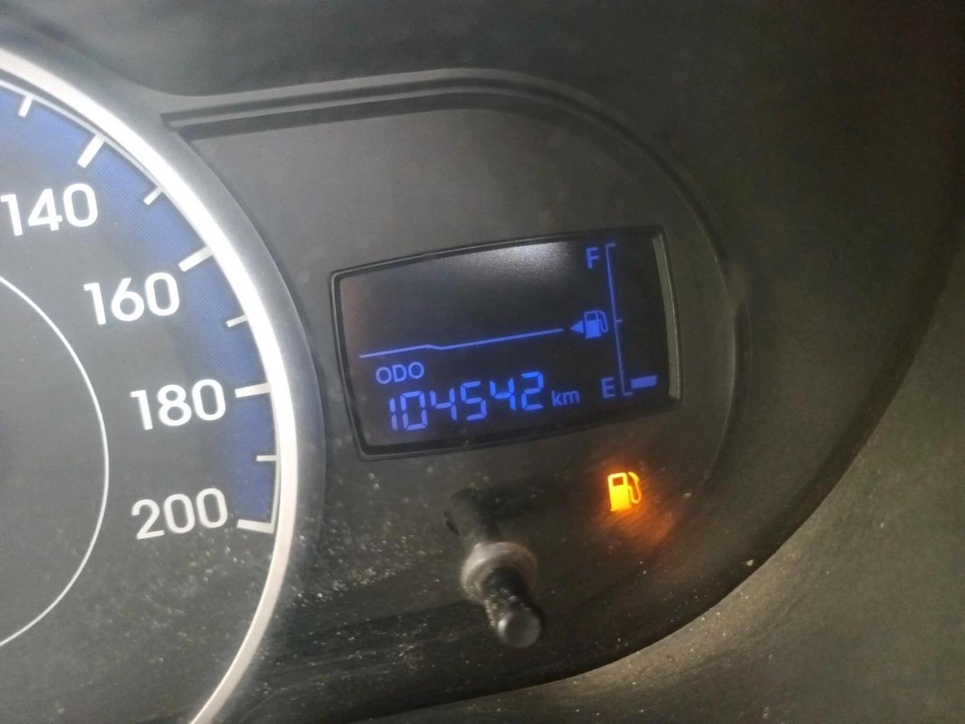 2012 Hyundai i10 MAGNA 1.2, CNG, Manual, 1,04,542 km, interior