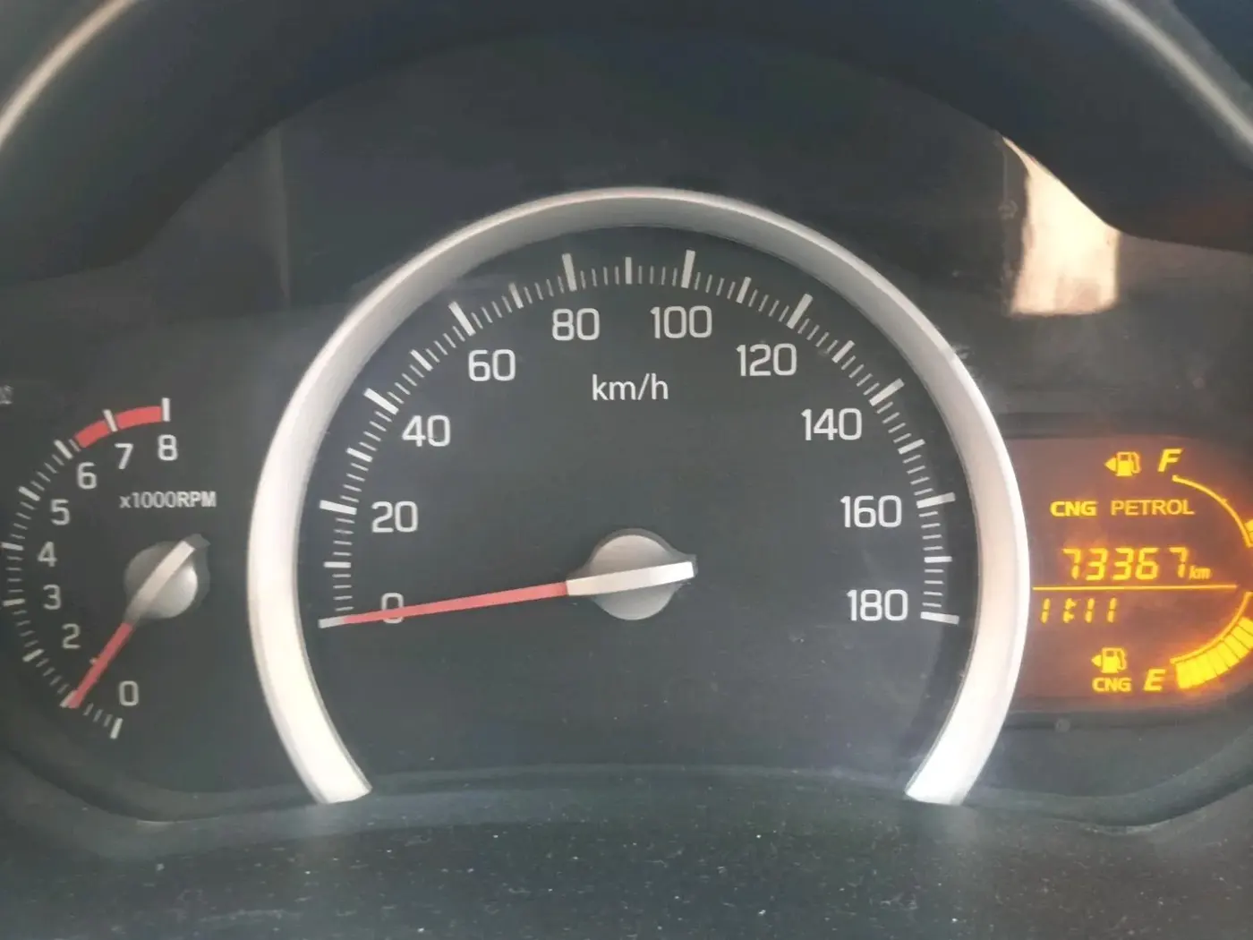 2017 Maruti Celerio VXI CNG, CNG, Manual, 73,367 km, interior