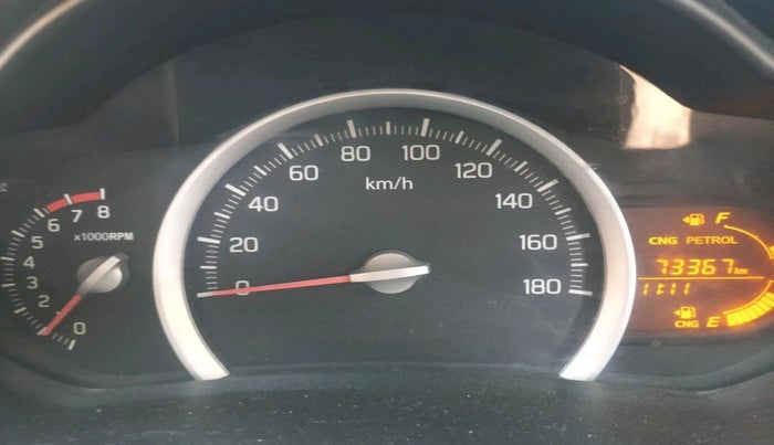 2017 Maruti Celerio VXI CNG, CNG, Manual, 73,367 km, interior