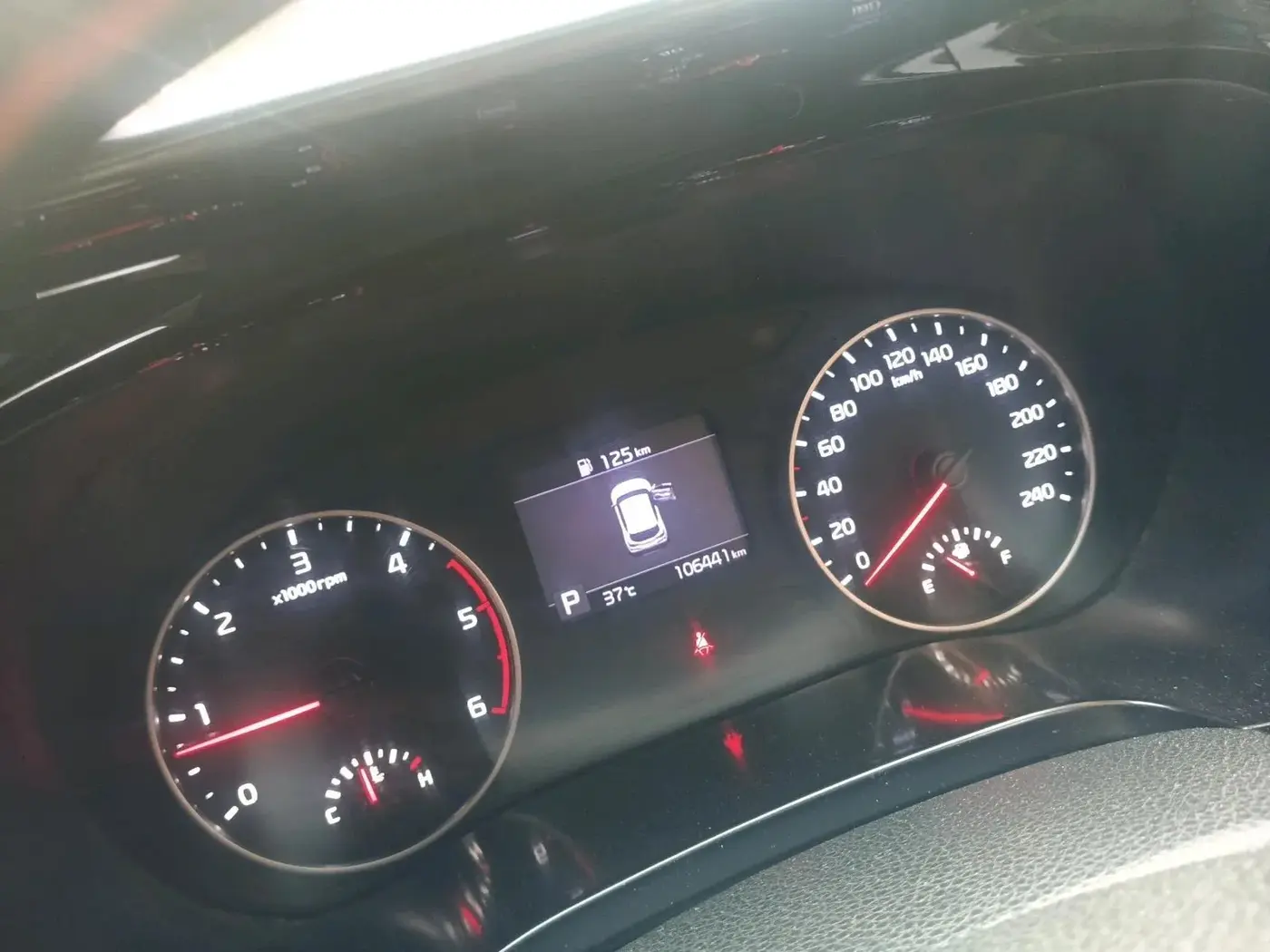 2020 KIA SELTOS HTK PLUS AT 1.5 DIESEL, Diesel, Automatic, 1,06,441 km, interior