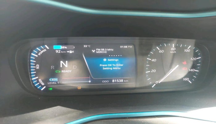 2022 Tata NEXON EV XZ PLUS LUX, Electric, Automatic, 81,538 km, interior