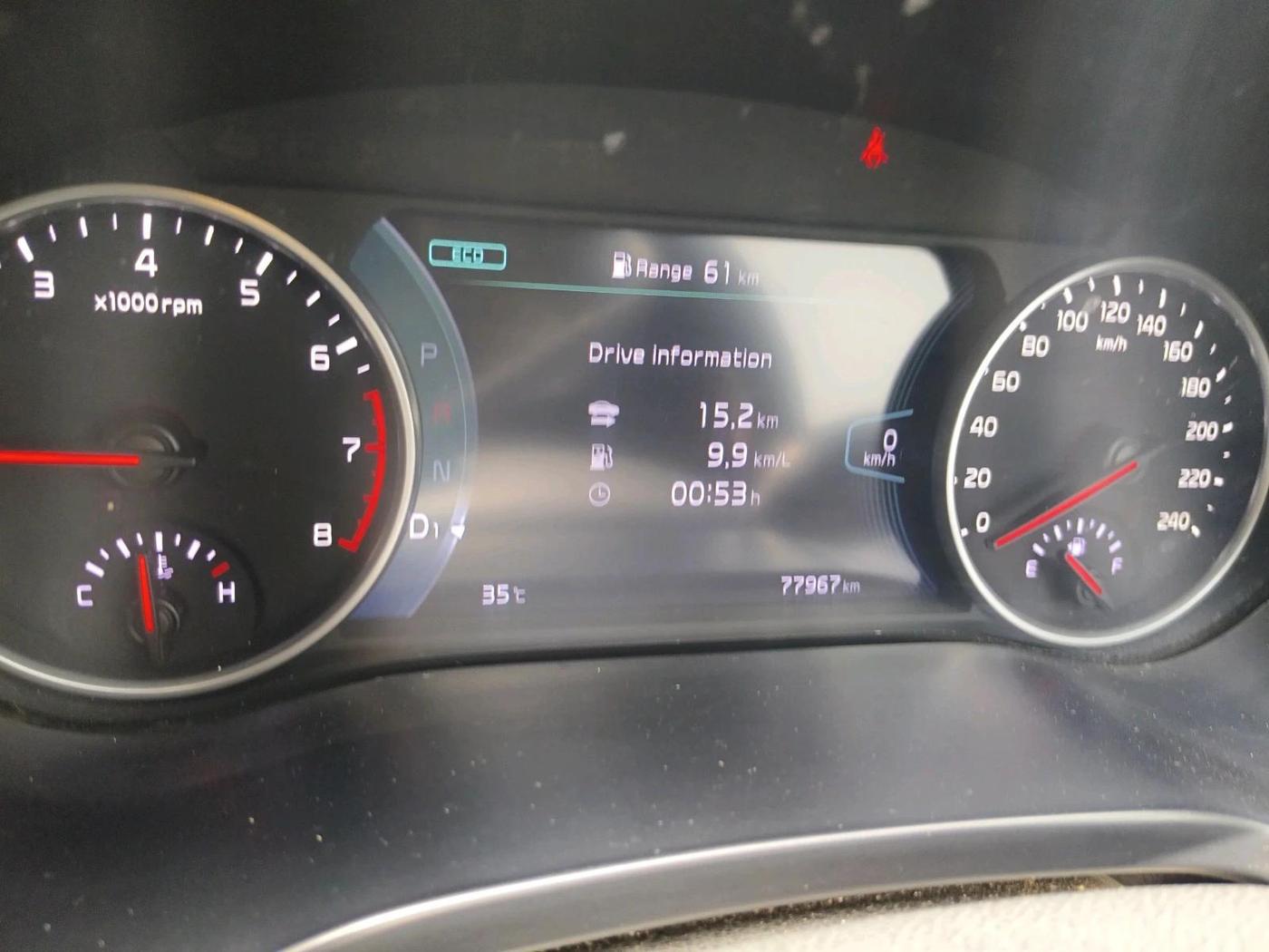 2019 KIA SELTOS GTX AT 1.4 PETROL, Petrol, Automatic, 77,967 km, interior