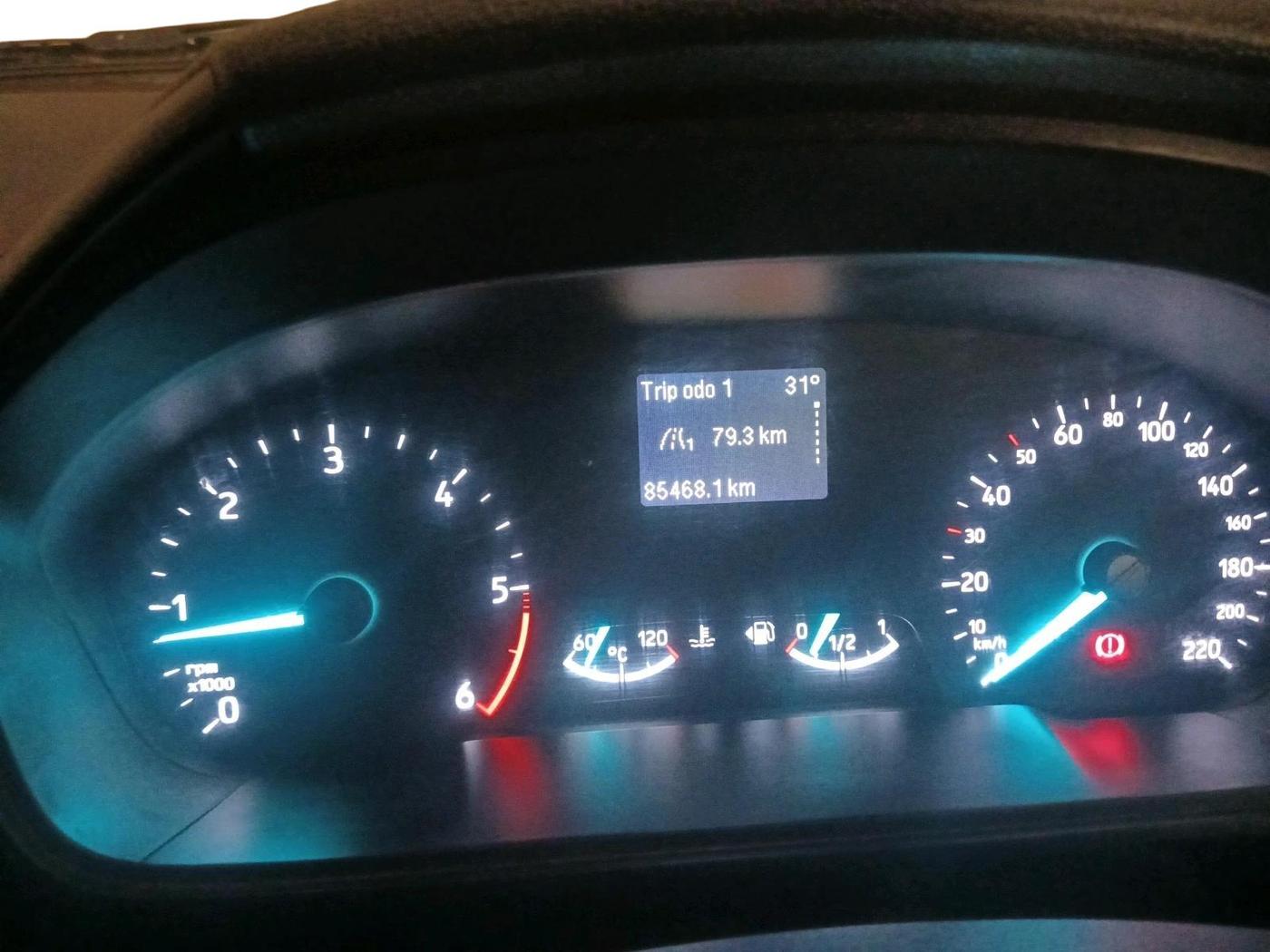 2018 Ford Ecosport TITANIUM 1.5L DIESEL, Diesel, Manual, 85,468 km, interior
