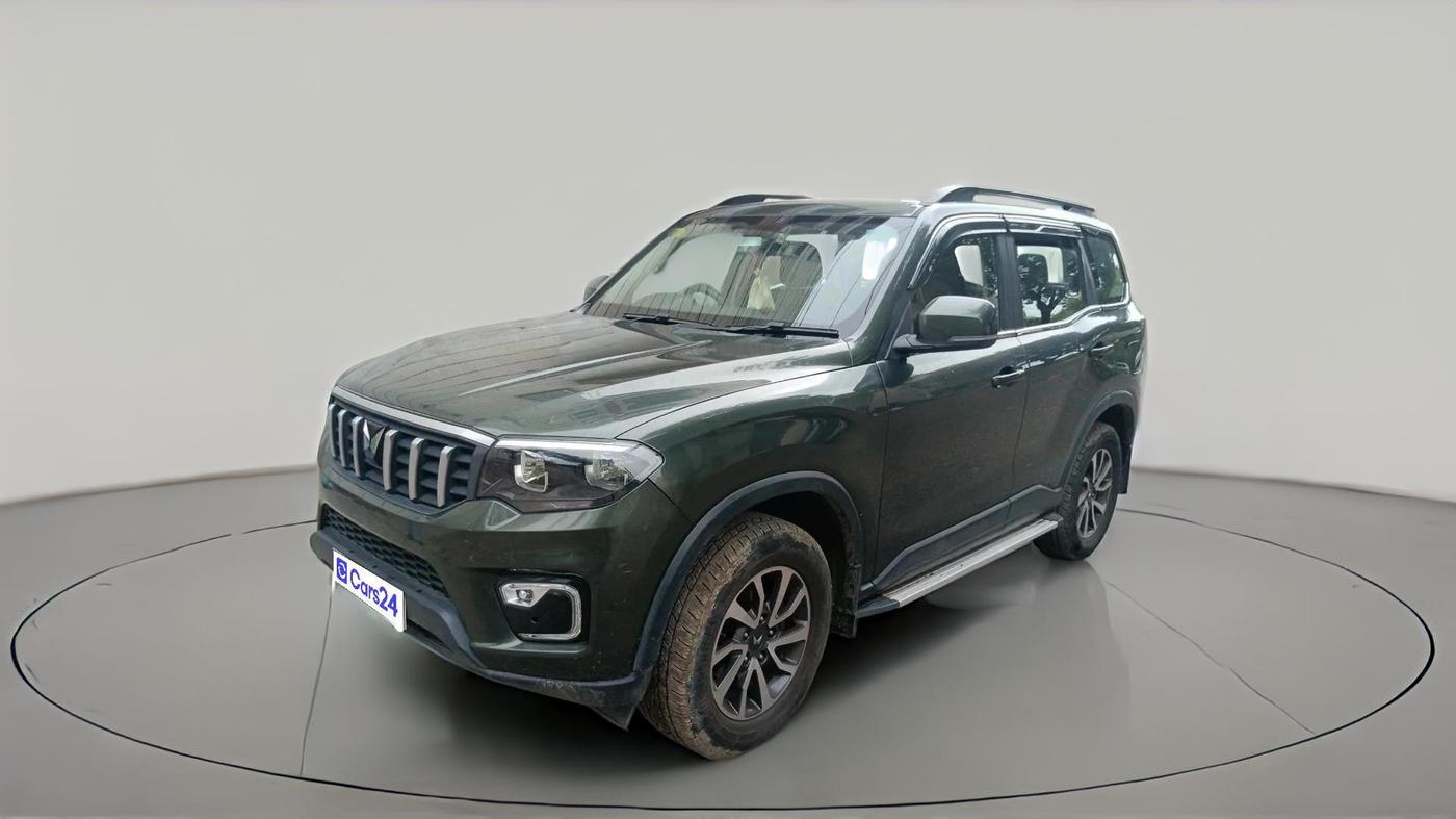 2022 Mahindra SCORPIO-N Z4 PETROL MT 7 STR, Petrol, Manual, 28,218 km, exterior