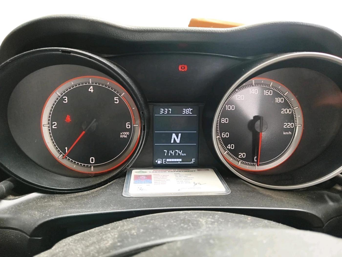 2018 Maruti Swift ZDI AMT, Diesel, Automatic, 71,474 km, interior