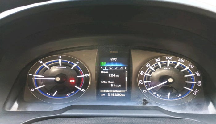 2017 Toyota Innova Crysta 2.4 ZX 7 STR, Diesel, Manual, 2,18,250 km, interior