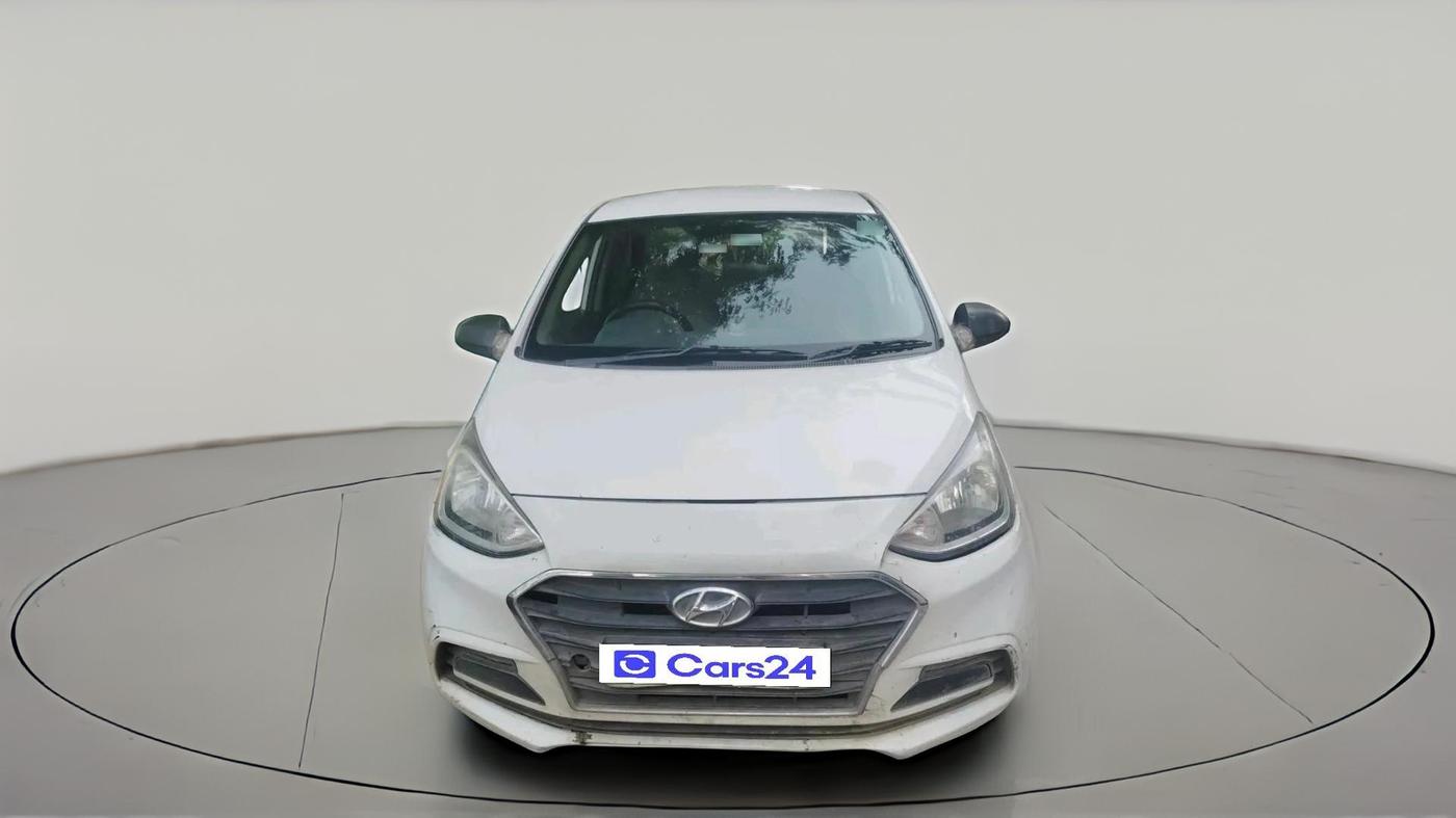 2017 Hyundai Xcent BASE 1.2, CNG, Manual, 3,29,756 km, exterior
