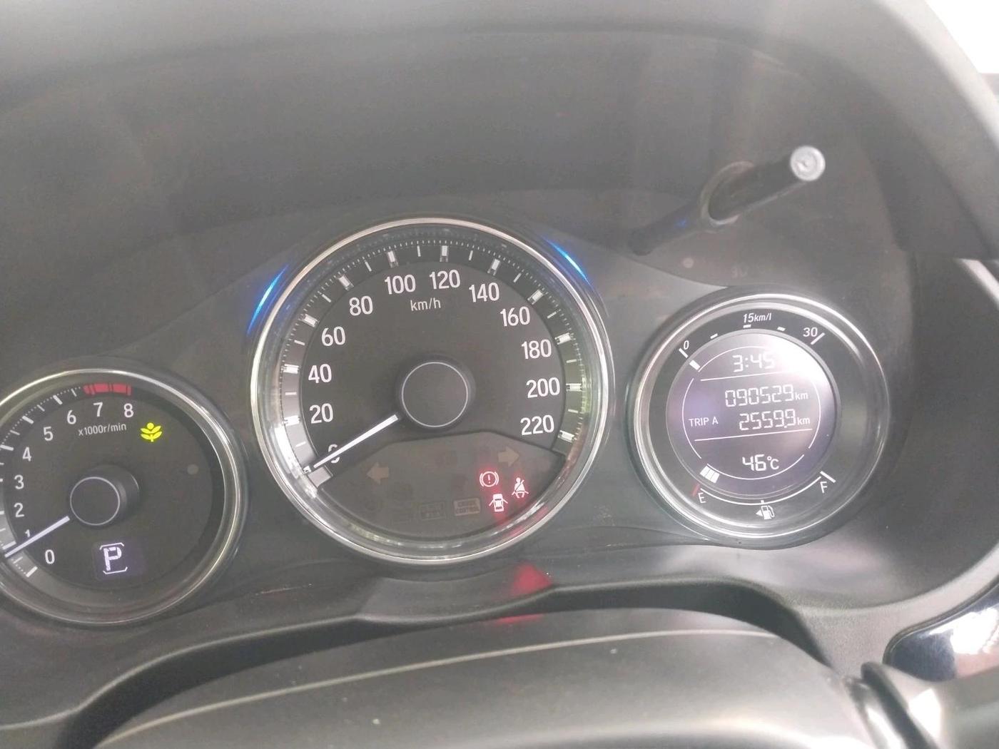 2017 Honda City 1.5L I-VTE V CVT, Petrol, Automatic, 90,529 km, interior