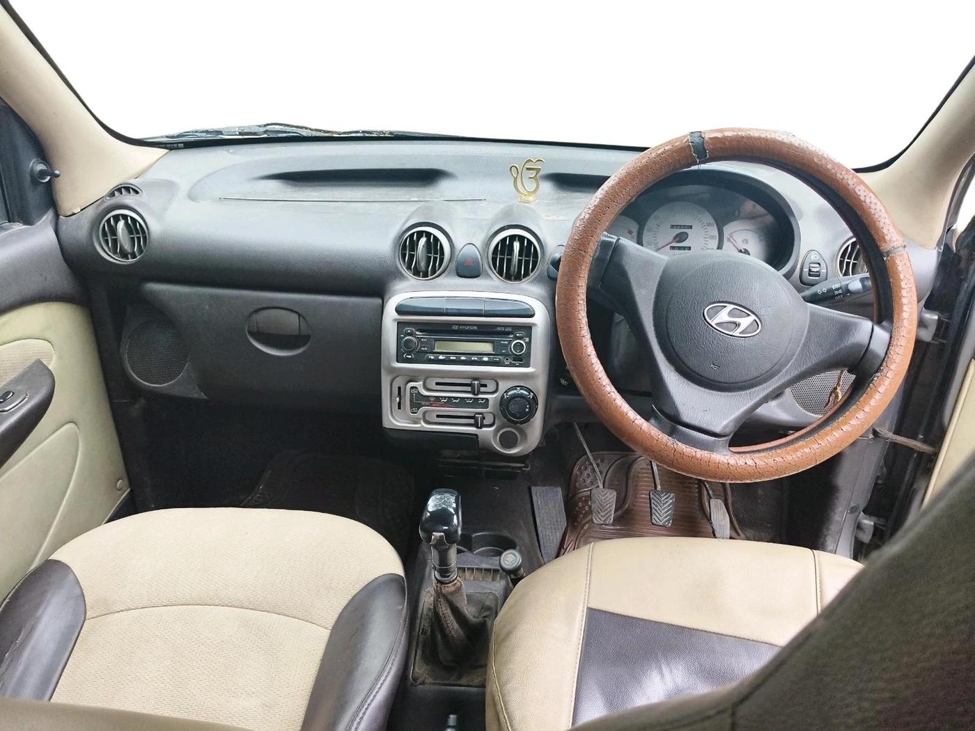 2013 Hyundai Santro Xing GL, CNG, Manual, 86,999 km, interior