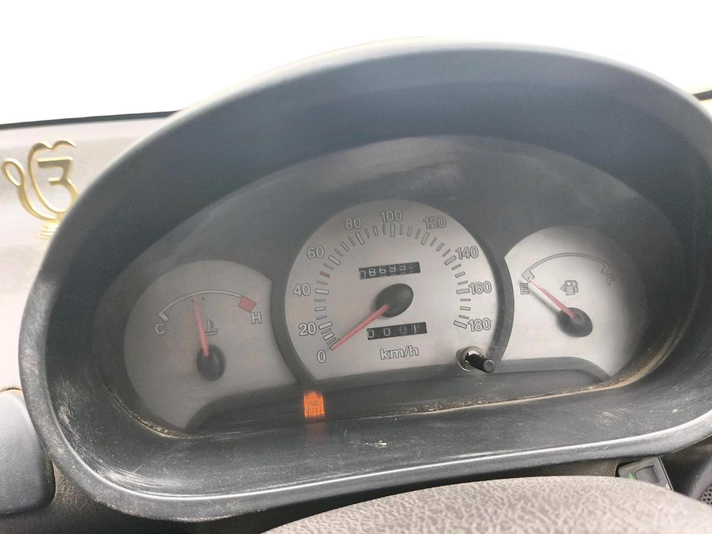 2013 Hyundai Santro Xing GL, CNG, Manual, 86,999 km, interior