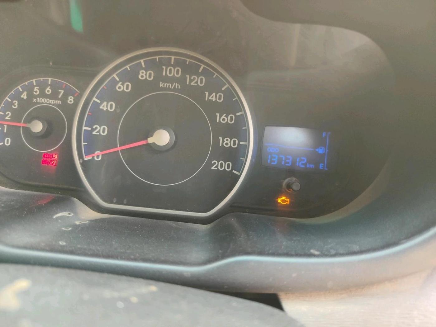 2012 Hyundai i10 MAGNA 1.2, CNG, Manual, 1,37,312 km, interior
