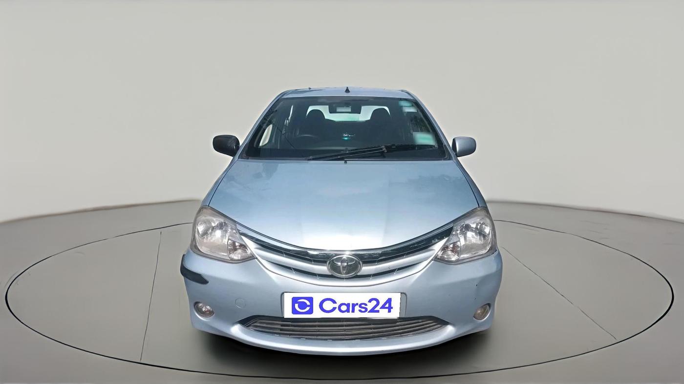 2011 Toyota Etios G, CNG, Manual, 1,08,932 km, exterior