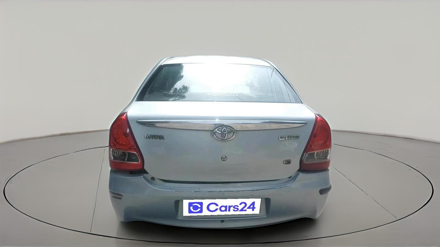 2011 Toyota Etios G, CNG, Manual, 1,08,932 km, exterior