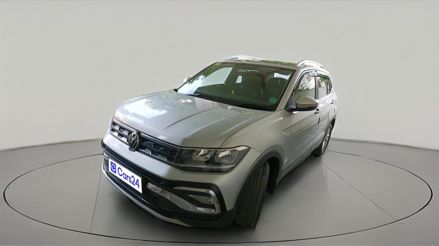 2022 Volkswagen TAIGUN HIGHLINE 1.0 TSI AT, Petrol, Automatic, 13,626 km, exterior