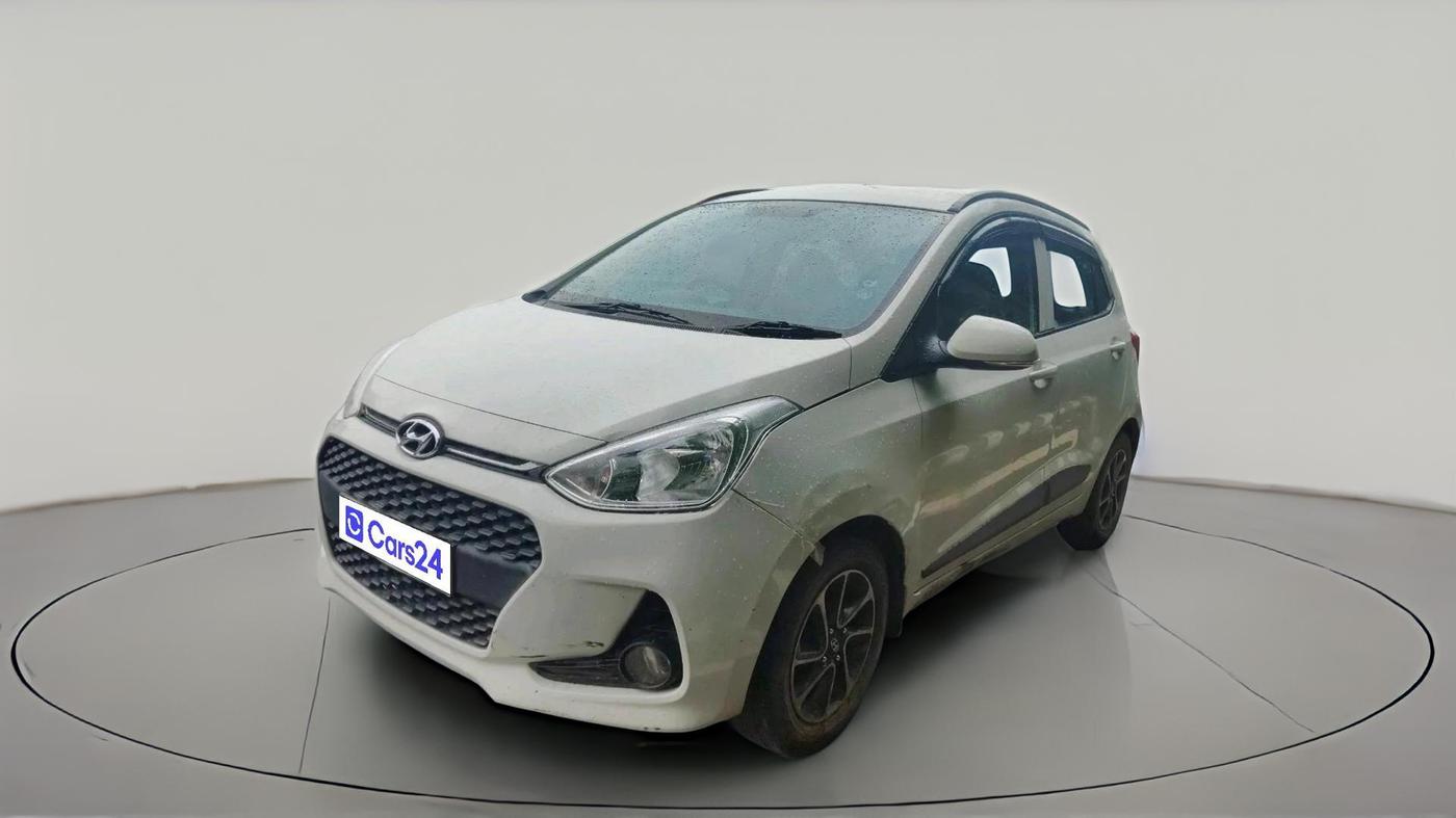2017 Hyundai Grand i10 SPORTZ (O) AT 1.2 KAPPA VTVT, Petrol, Automatic, 48,082 km, exterior