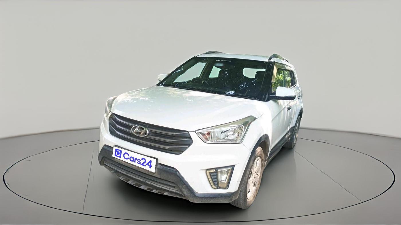 2017 Hyundai Creta E PLUS 1.6 PETROL, CNG, Manual, 1,38,235 km, exterior