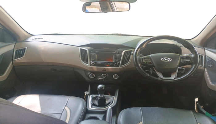 2017 Hyundai Creta E PLUS 1.6 PETROL, CNG, Manual, 1,38,235 km, interior