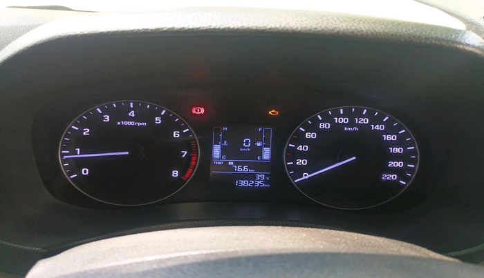 2017 Hyundai Creta E PLUS 1.6 PETROL, CNG, Manual, 1,38,235 km, interior