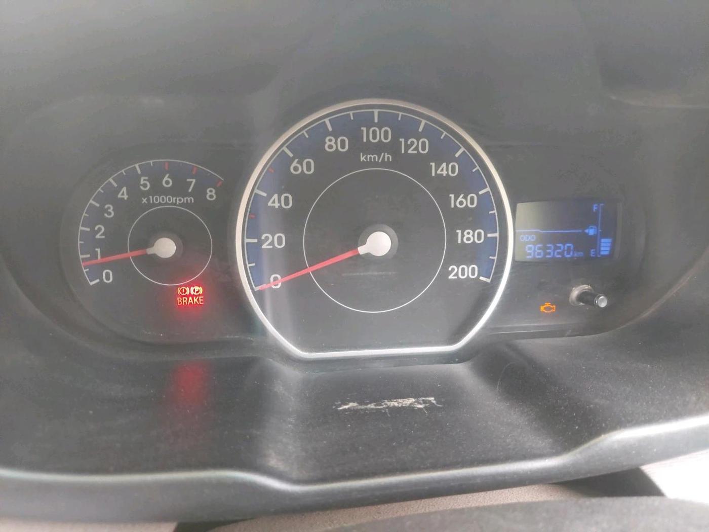 2011 Hyundai i10 ERA 1.1, CNG, Manual, 96,320 km, interior