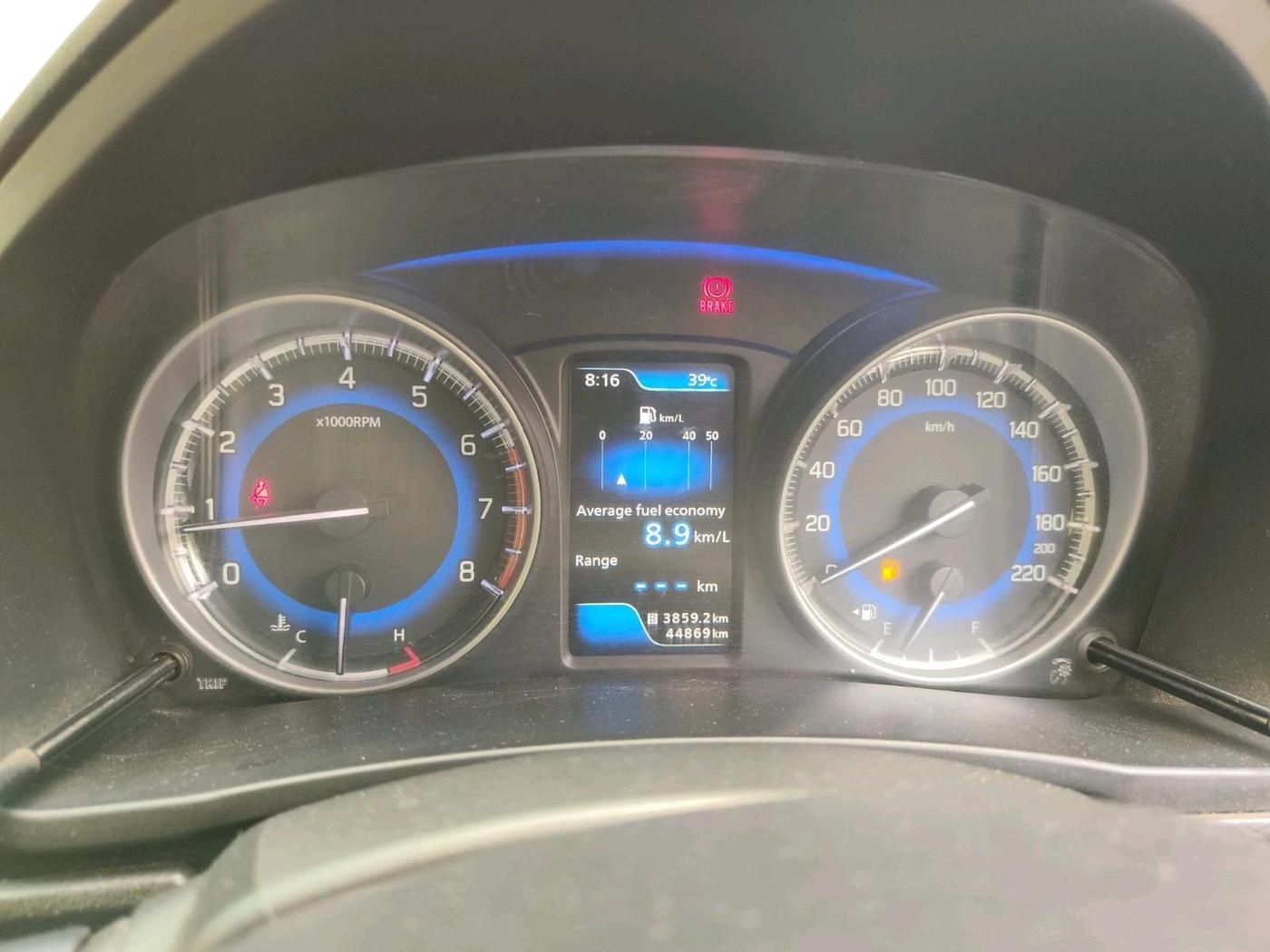 2016 Maruti Baleno ZETA PETROL 1.2, Petrol, Manual, 44,869 km, interior