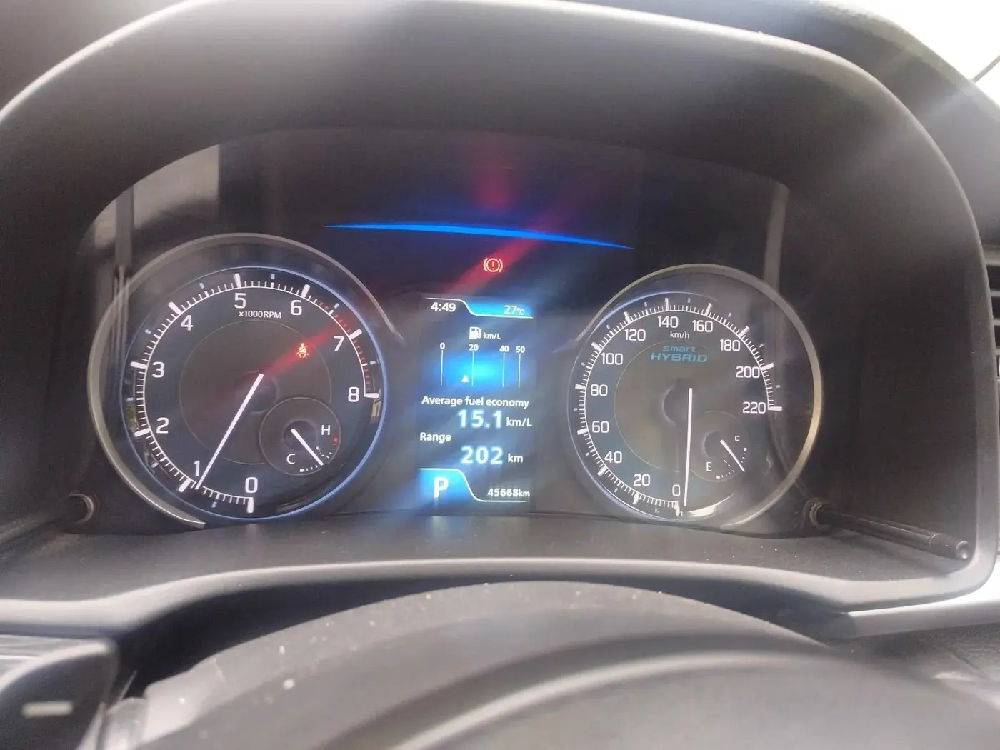 2022 Maruti XL6 ALPHA AT, Petrol, Automatic, 45,668 km, interior