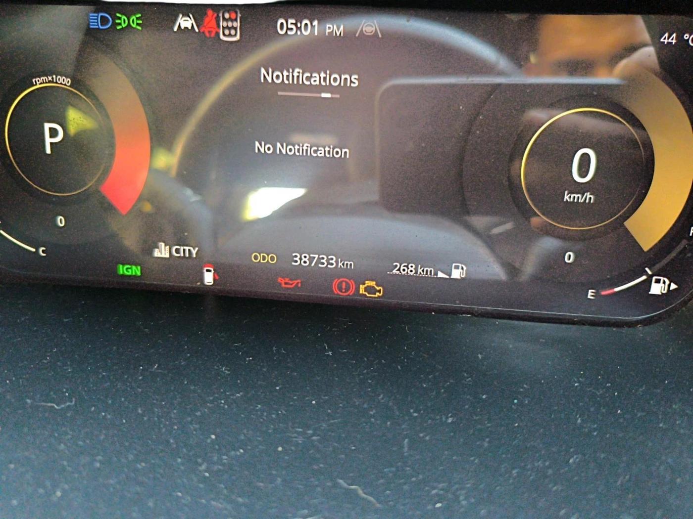 2025 Tata Safari Accomplished X Plus 7 STR Stealth Edition AT, Diesel, Automatic, 38,733 km, interior