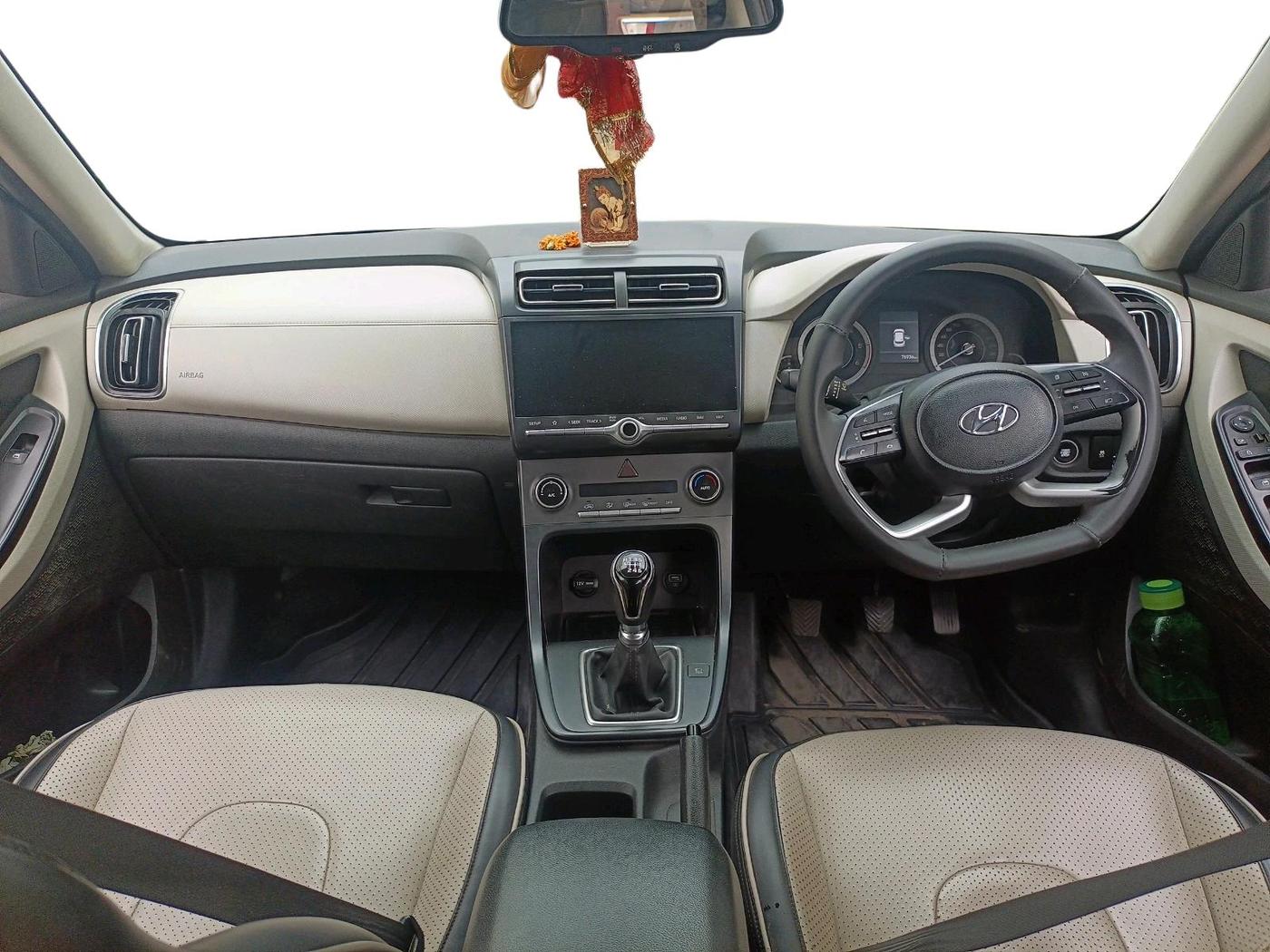 2021 Hyundai Creta SX 1.5 DIESEL, Diesel, Manual, 76,936 km, interior