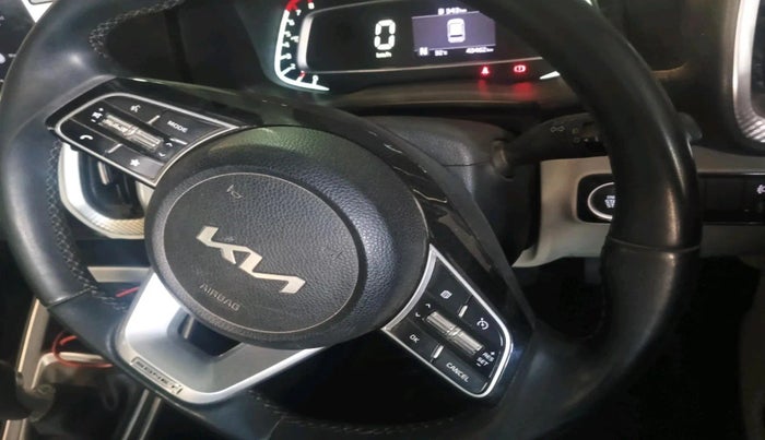 2021 KIA SONET HTX 1.0 IMT, Petrol, Manual, 43,462 km, interior