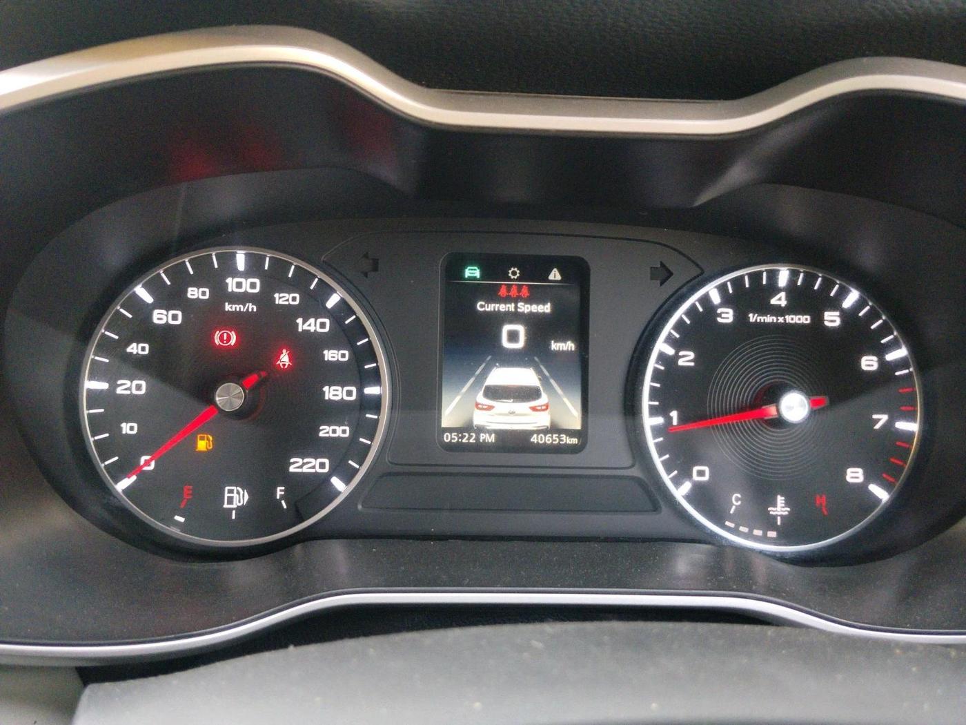 2023 MG ASTOR STYLE 1.5 MT, Petrol, Manual, 40,653 km, interior