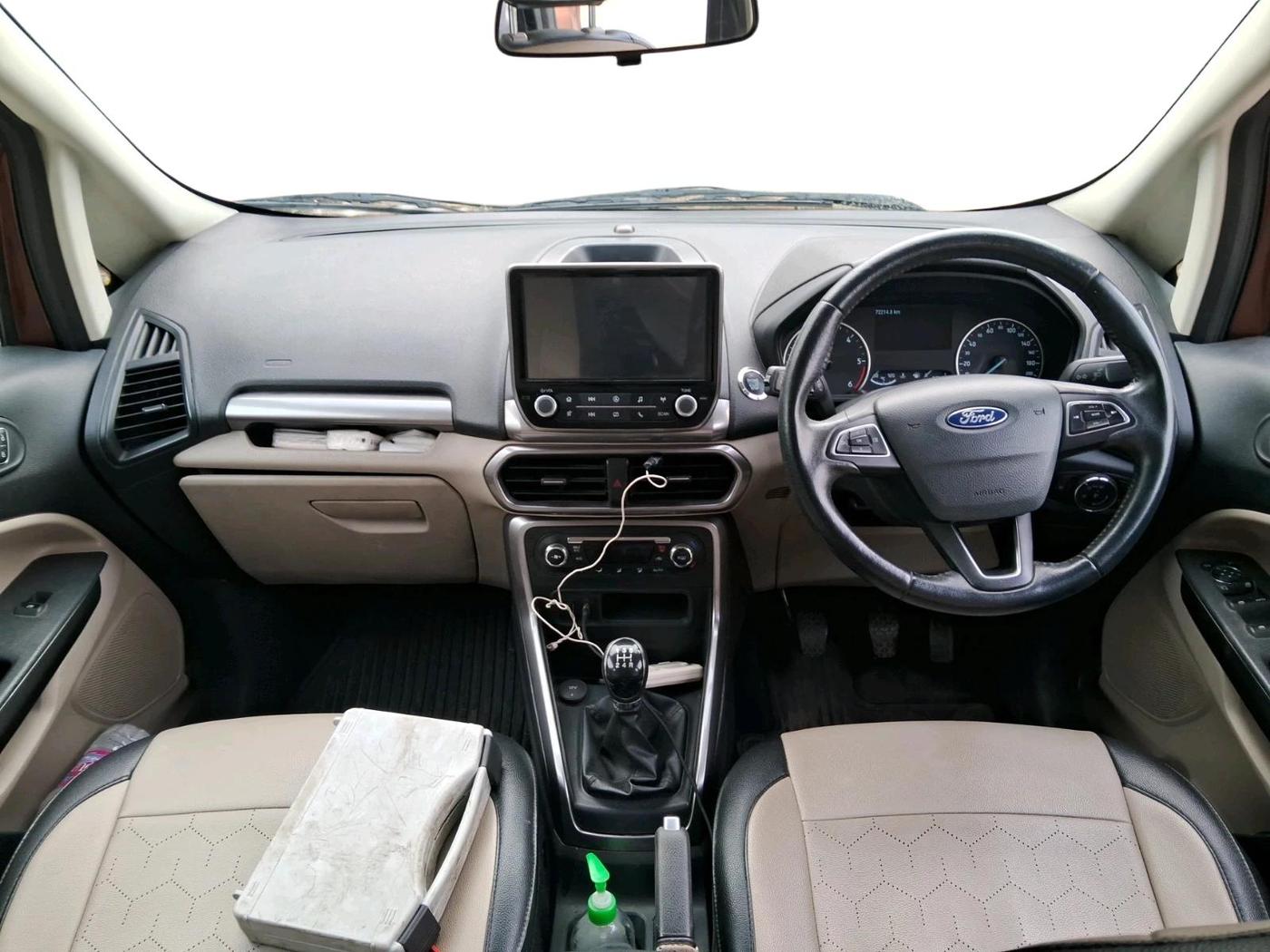 2019 Ford Ecosport TITANIUM 1.5L DIESEL, Diesel, Manual, 72,214 km, interior