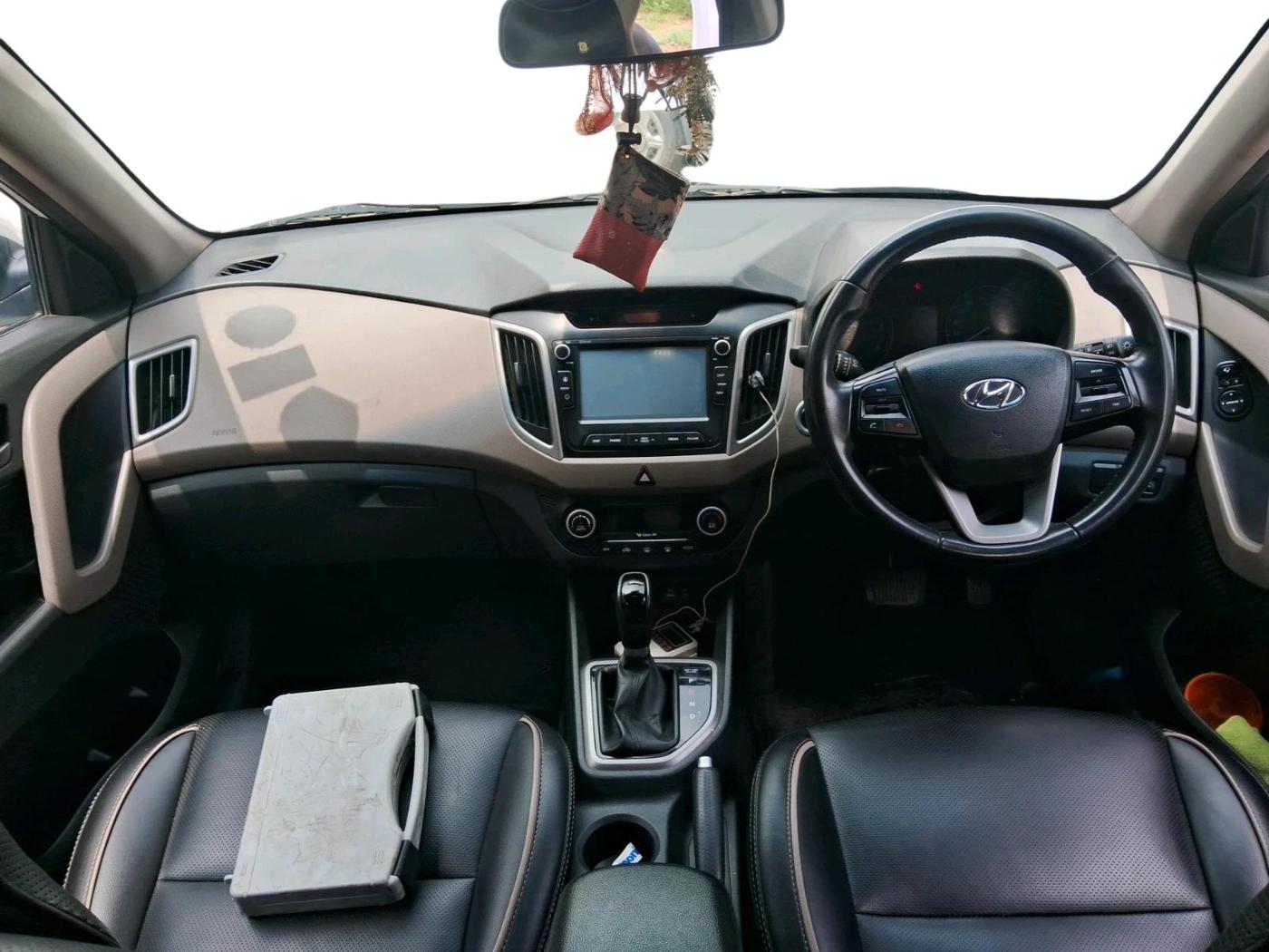 2016 Hyundai Creta SX PLUS AT 1.6 DIESEL, Diesel, Automatic, 96,751 km, interior