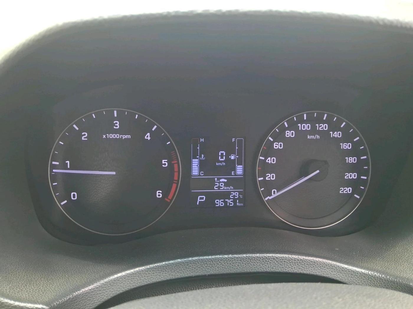 2016 Hyundai Creta SX PLUS AT 1.6 DIESEL, Diesel, Automatic, 96,751 km, interior