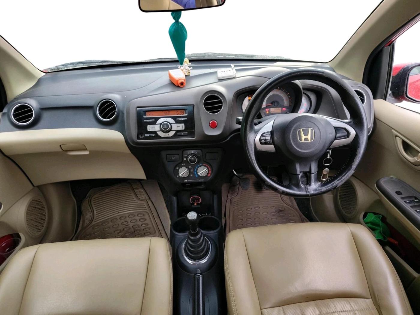 2012 Honda Brio S MT, Petrol, Manual, 1,27,658 km, interior