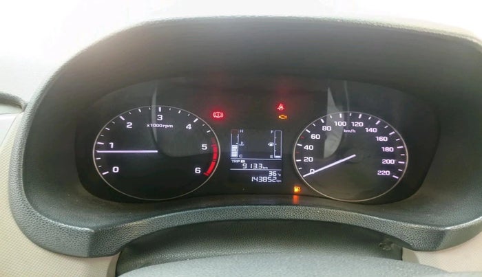 2017 Hyundai Creta E PLUS 1.4 DIESEL, Diesel, Manual, 1,43,852 km, interior