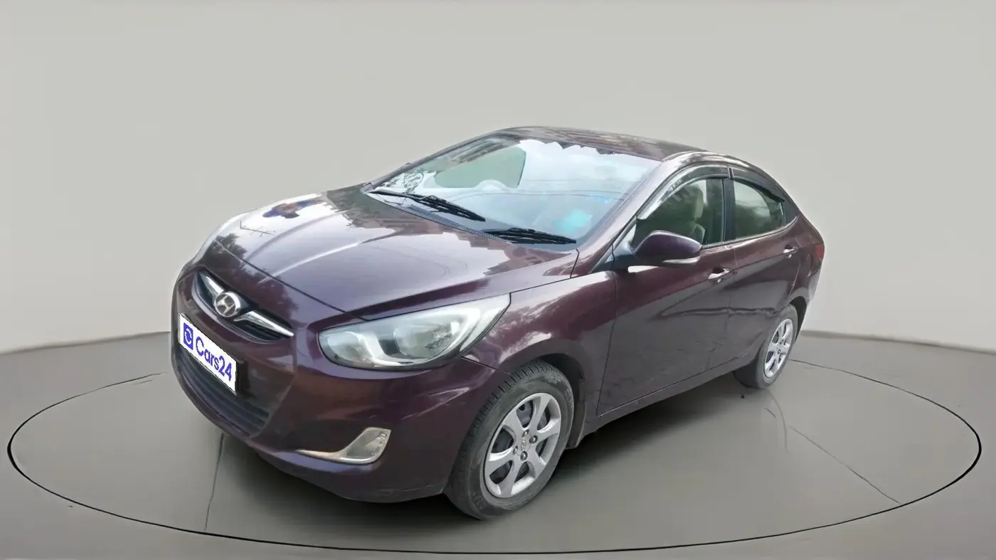 2013 Hyundai Verna FLUIDIC 1.4 VTVT, Petrol, Manual, 76,817 km, exterior