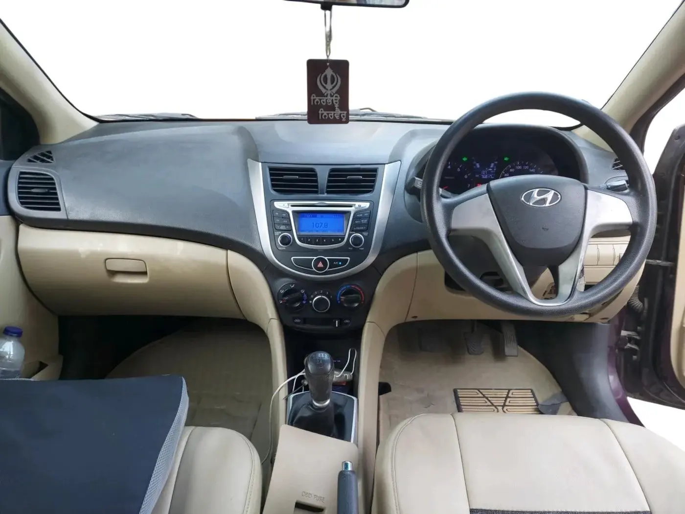 2013 Hyundai Verna FLUIDIC 1.4 VTVT, Petrol, Manual, 76,817 km, interior