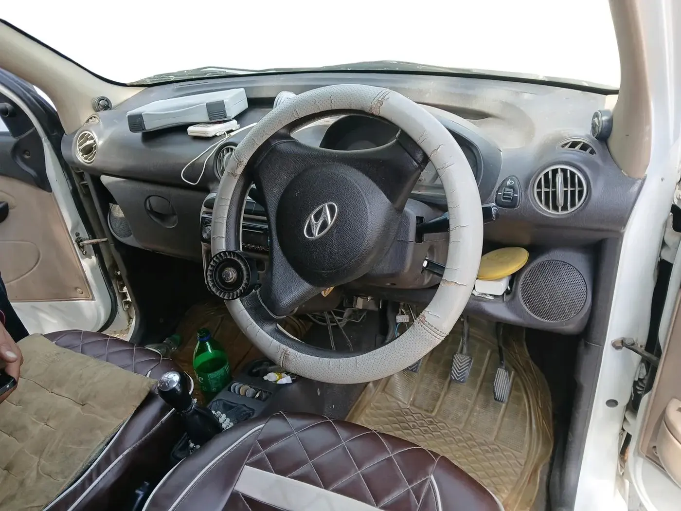 2014 Hyundai Santro Xing GLS, CNG, Manual, 97,926 km, interior