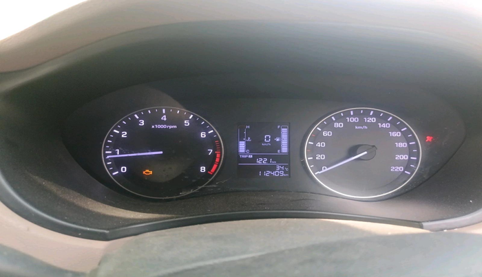 2017 Hyundai Elite i20 MAGNA EXECUTIVE 1.2, Petrol, Manual, 1,12,409 km, interior