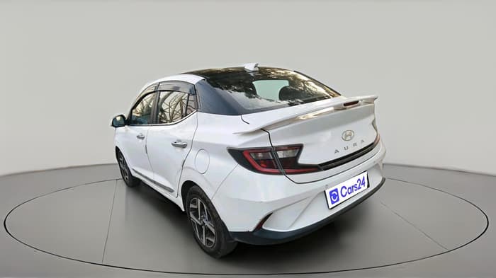 2023 Hyundai AURA SX 1.2 CNG, CNG, Manual, 52,185 km, exterior