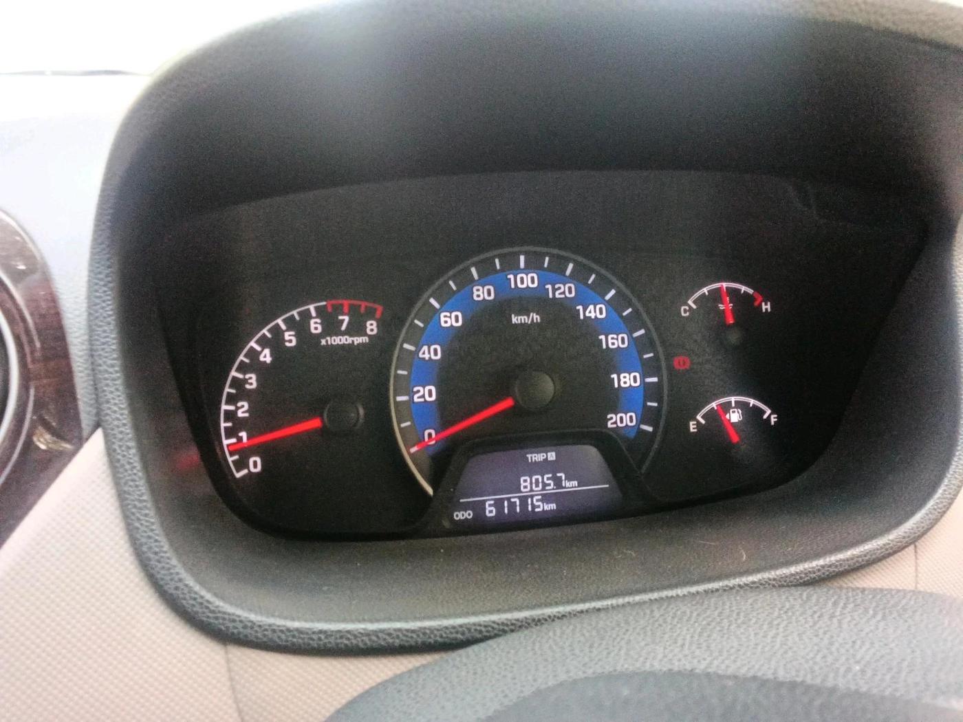 2014 Hyundai Xcent S (O) 1.2, Petrol, Manual, 61,715 km, interior