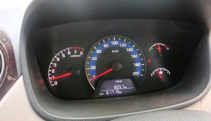 2014 Hyundai Xcent S (O) 1.2, Petrol, Manual, 61,715 km, interior