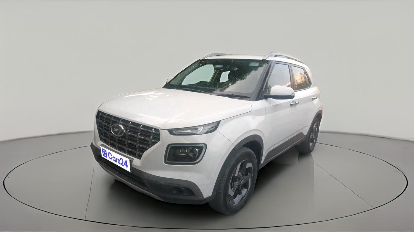 2021 Hyundai VENUE SX 1.0 (O) TURBO, Petrol, Manual, 55,862 km, exterior